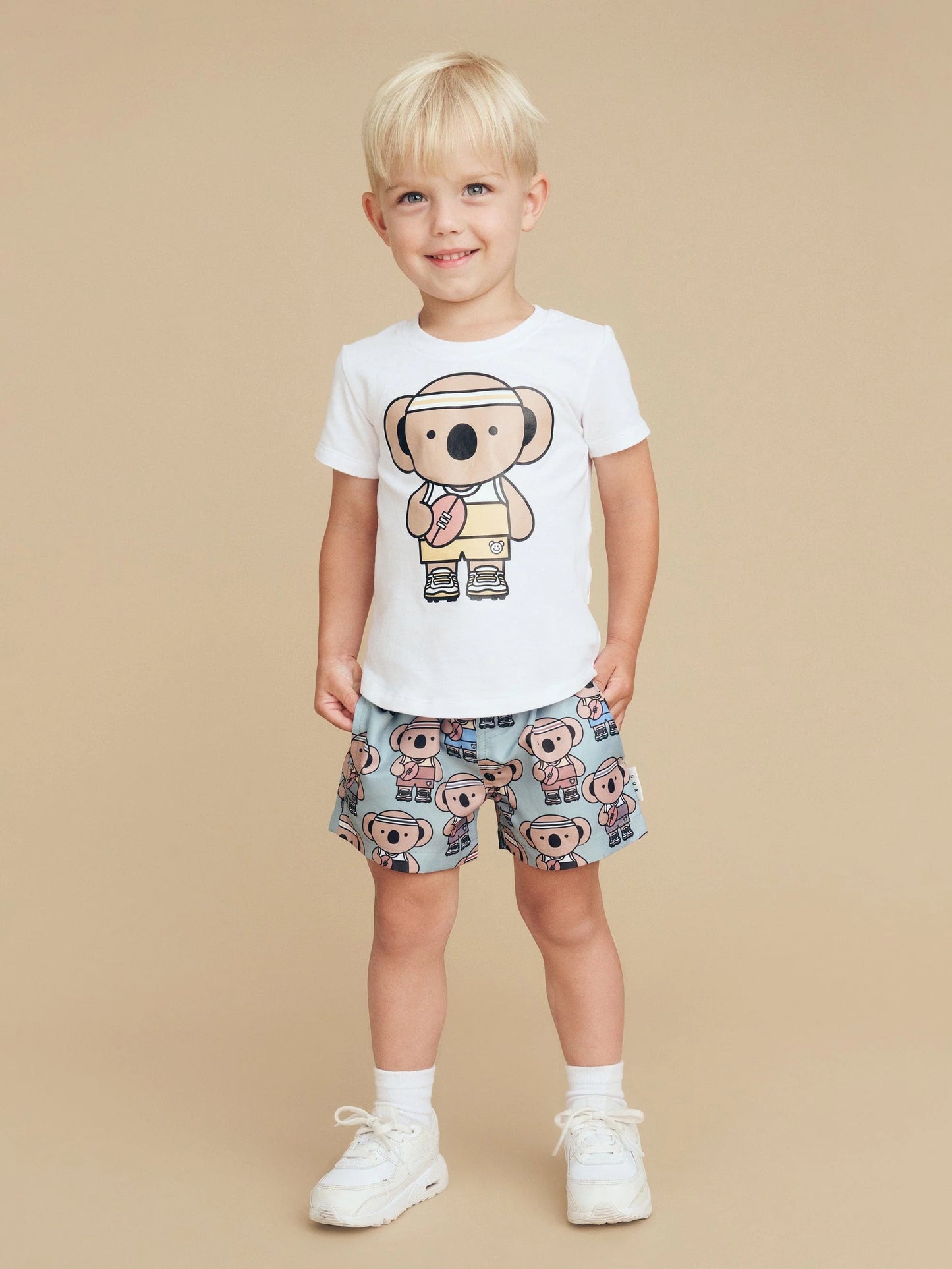 Huxbaby Footy Koala Swim Short