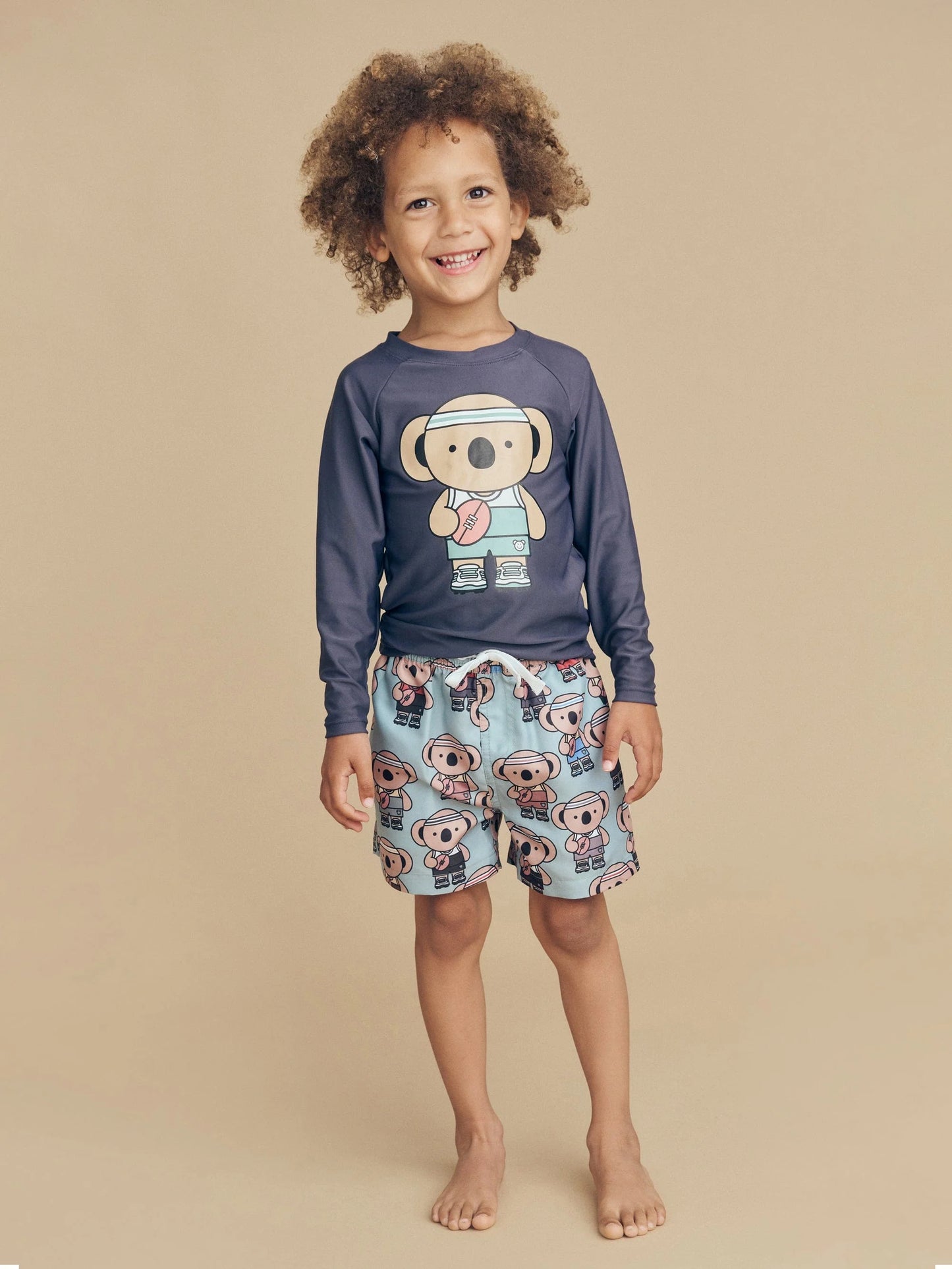 Huxbaby Footy Koala Swim Short