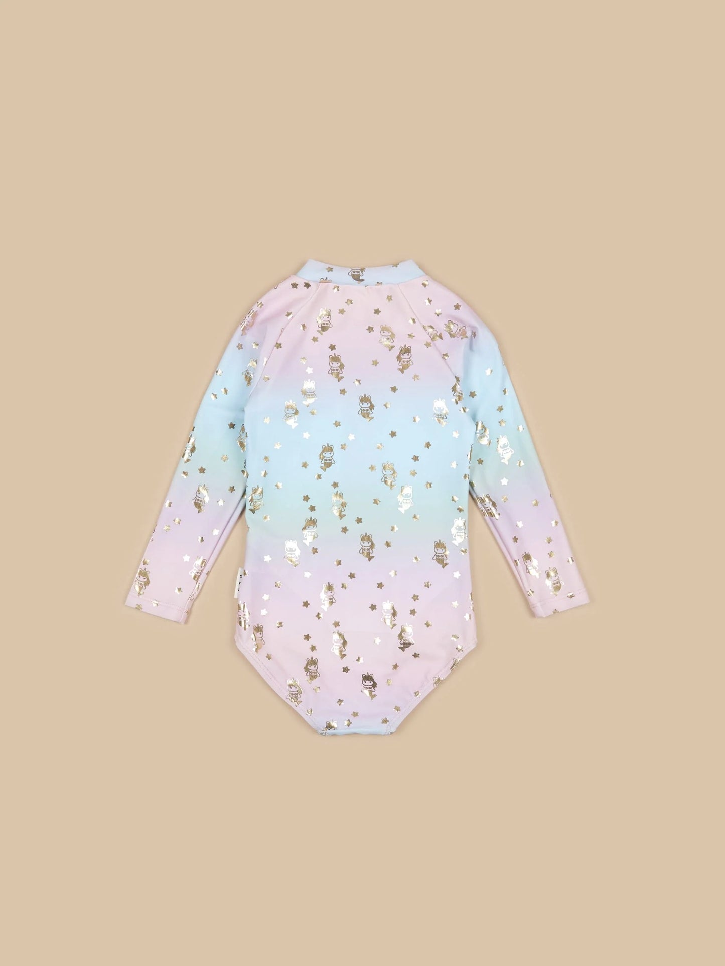 Huxbaby Star Mermaid Zip Swimsuit
