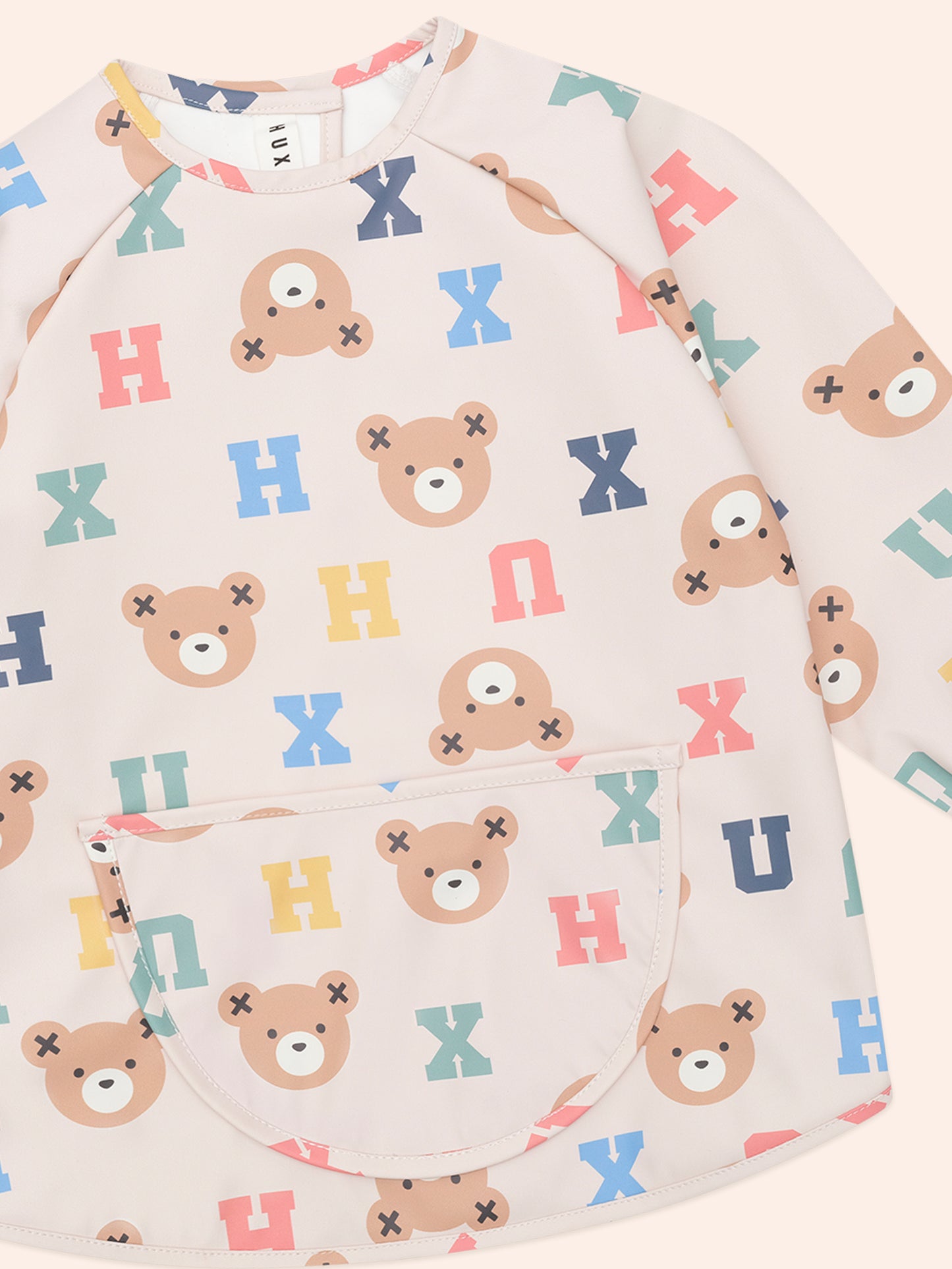 Huxbaby Hux Alphabet Messy Smock