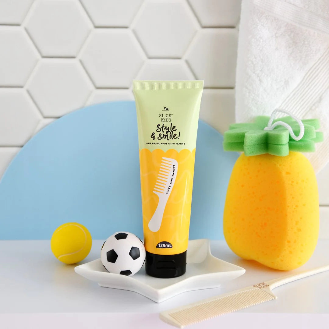 No Nasties Plant Based Hair Paste in Fresh Coconut and Zesty Lime | 125ml