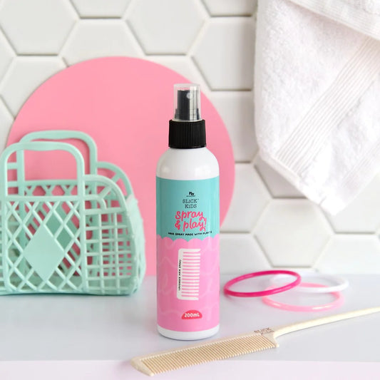 No Nasties Plant Based Alcohol Free Hair Spray in Calming Lavender and Fresh Lime 200ml