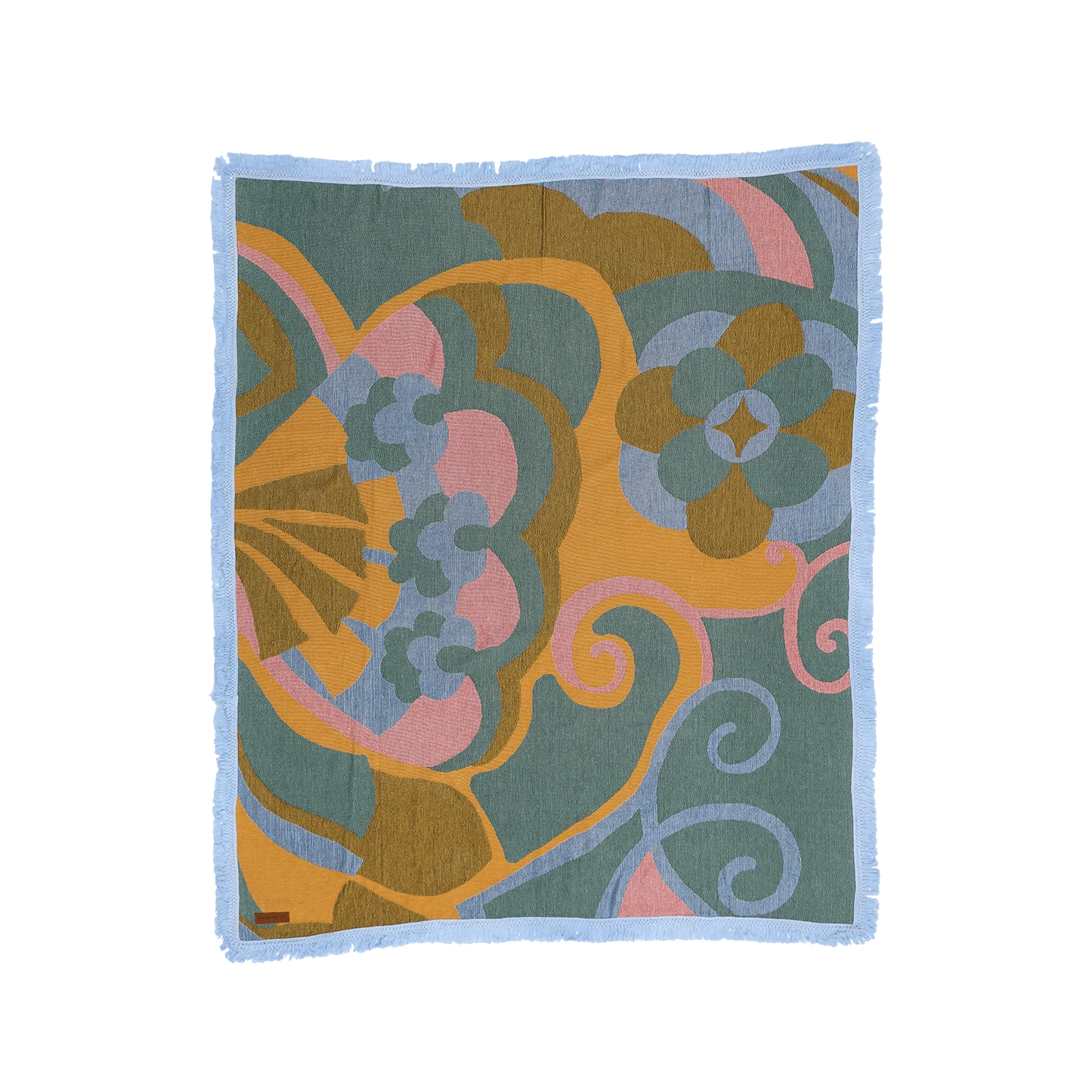 Wandering Folk Kaleid Woven Throw