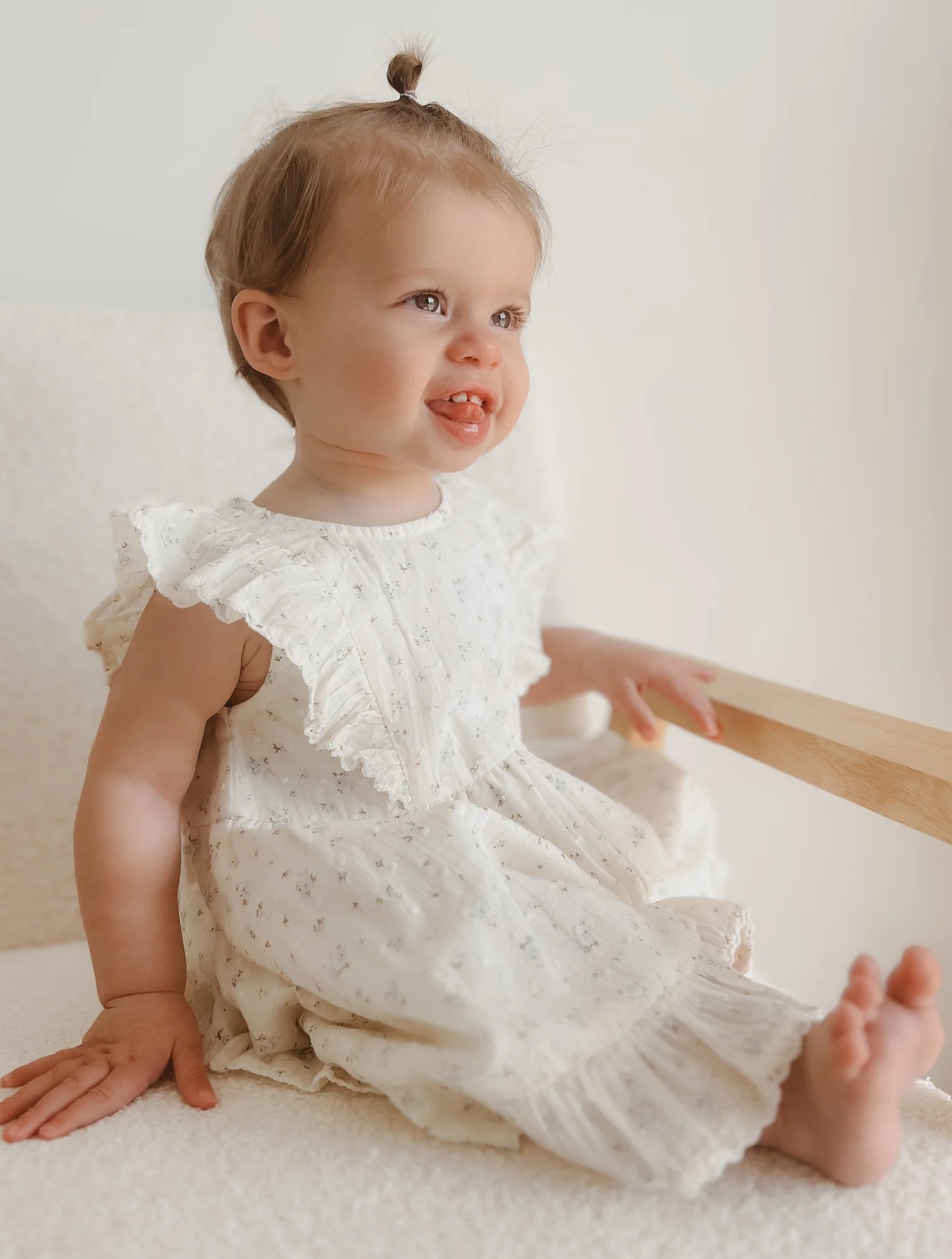 Aster & Oak - Sofia Floral Ruffle Dress