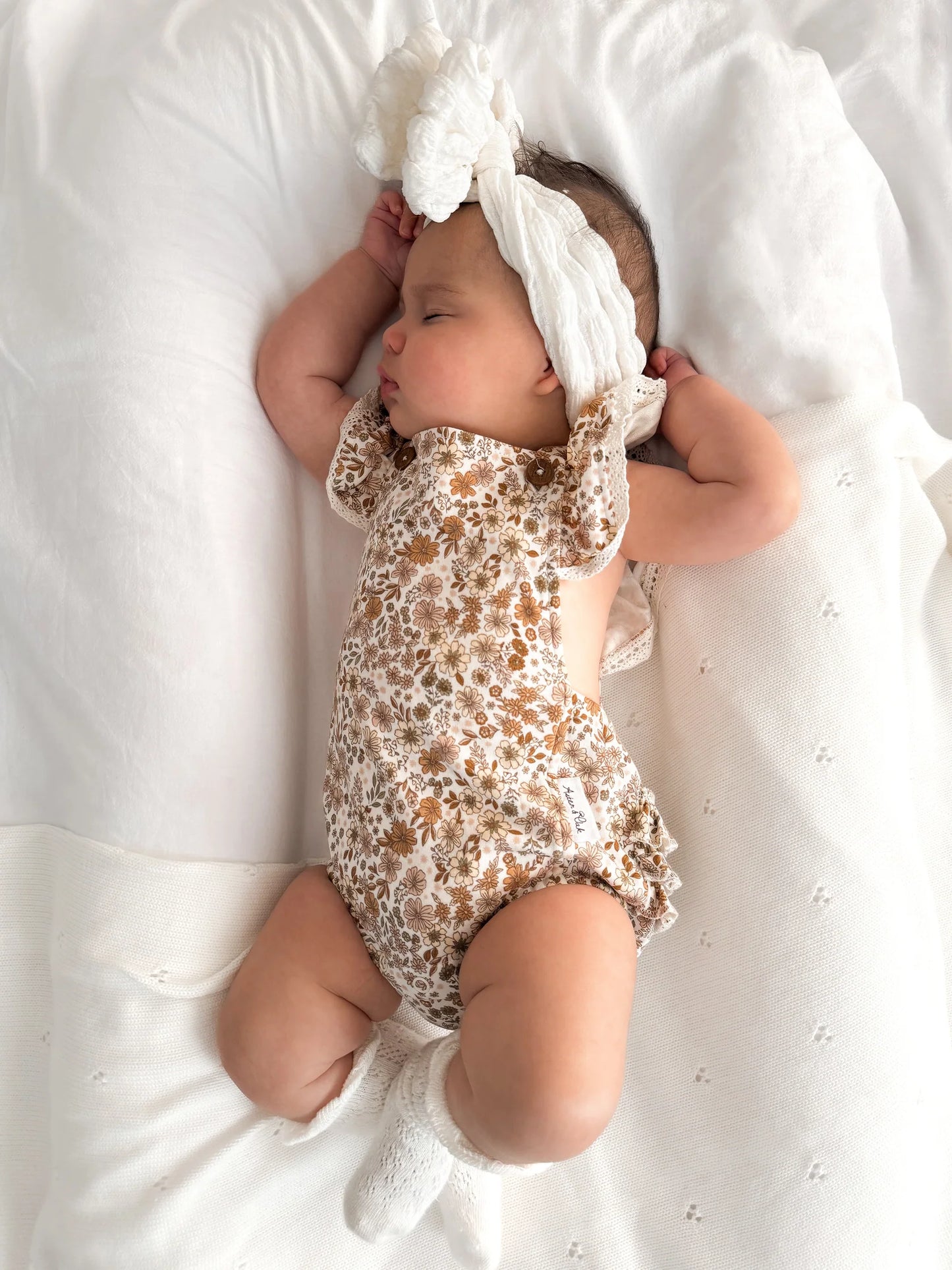 Aster & Oak Bailey Floral Flutter Playsuit