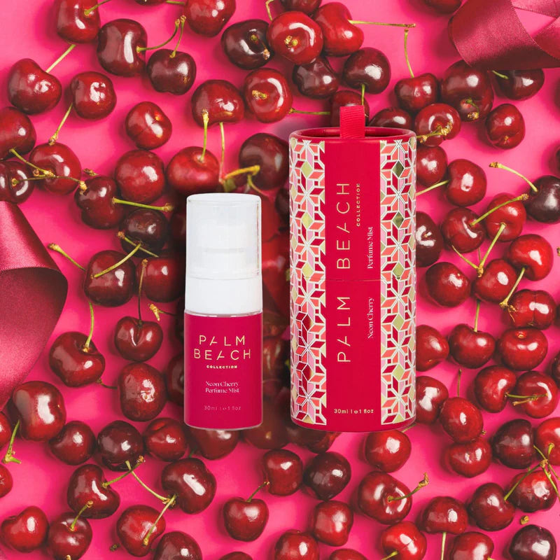 Palm Beach Collection Neon Cherry Hanging Perfume Mist 30ml