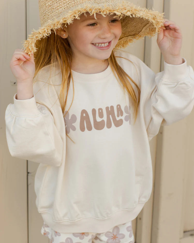 Rylee & Cru Oversized Sweatshirt || Aloha