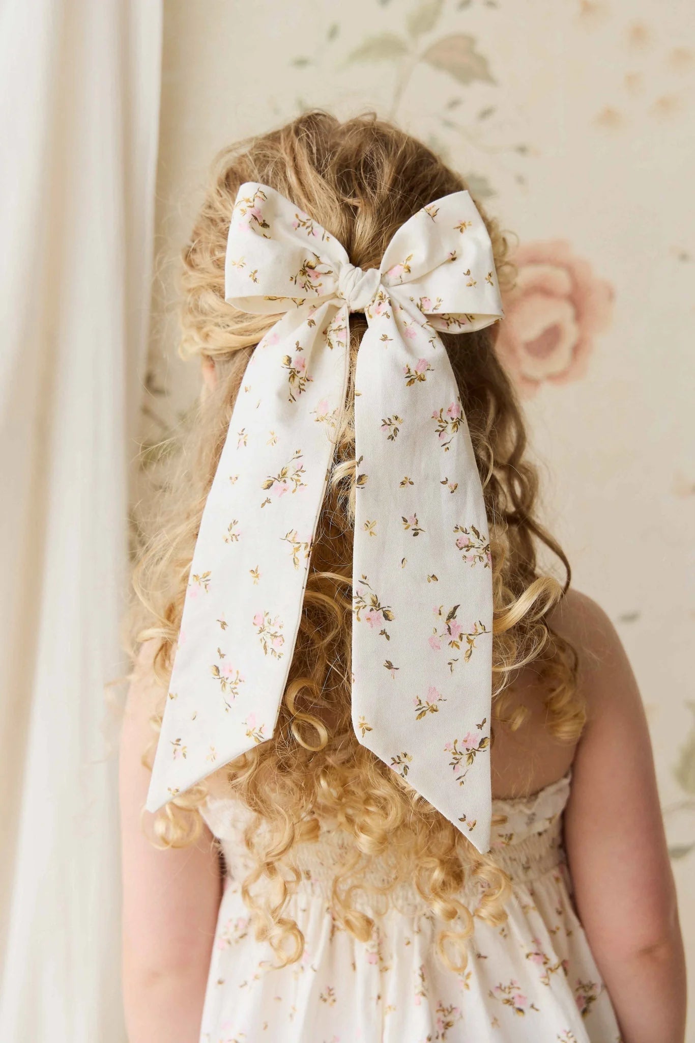 Jamie Kay Organic Cotton Alora Bow - Bianca Antique