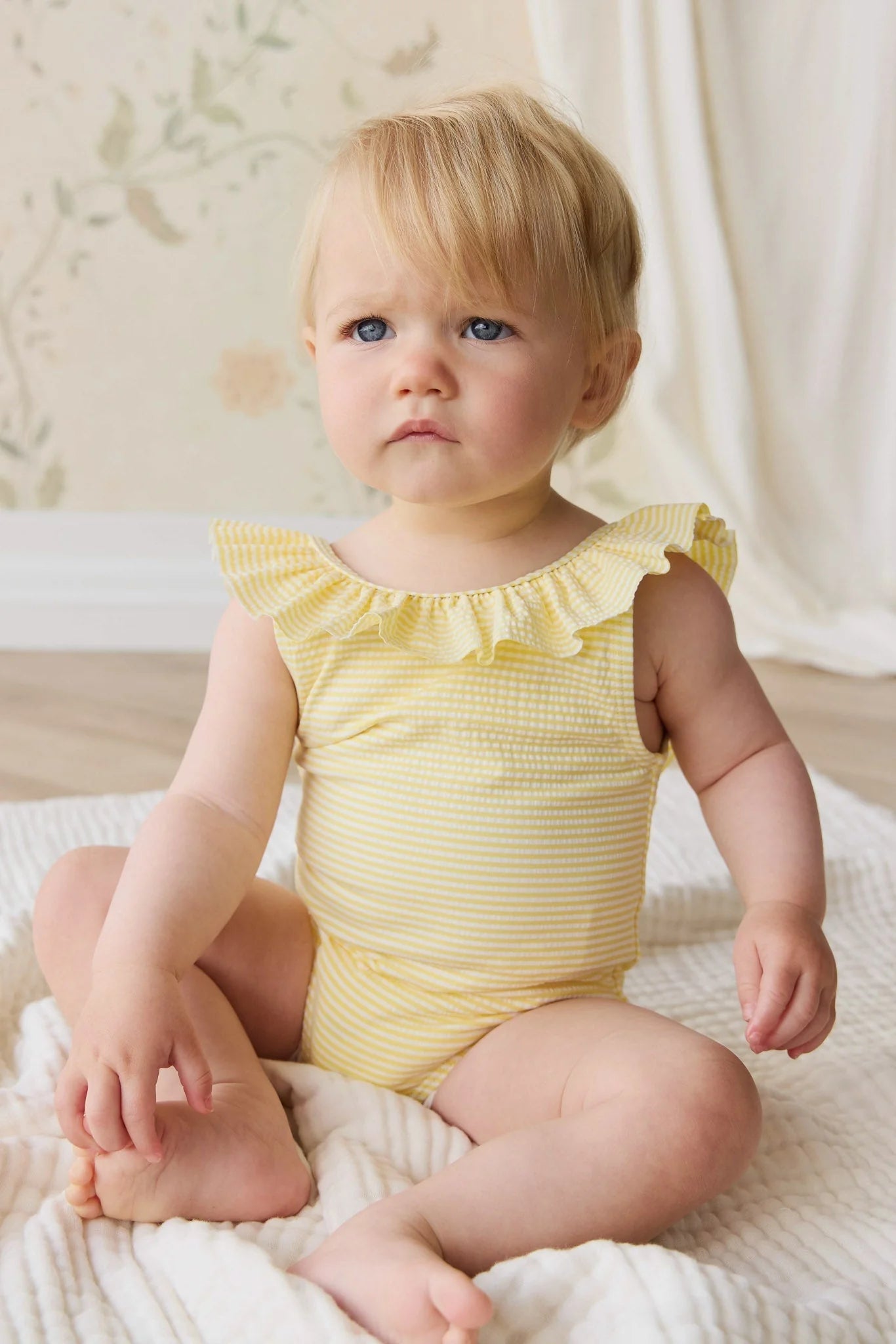 Jamie Kay Emmeline Swimsuit - Camomile Stripe