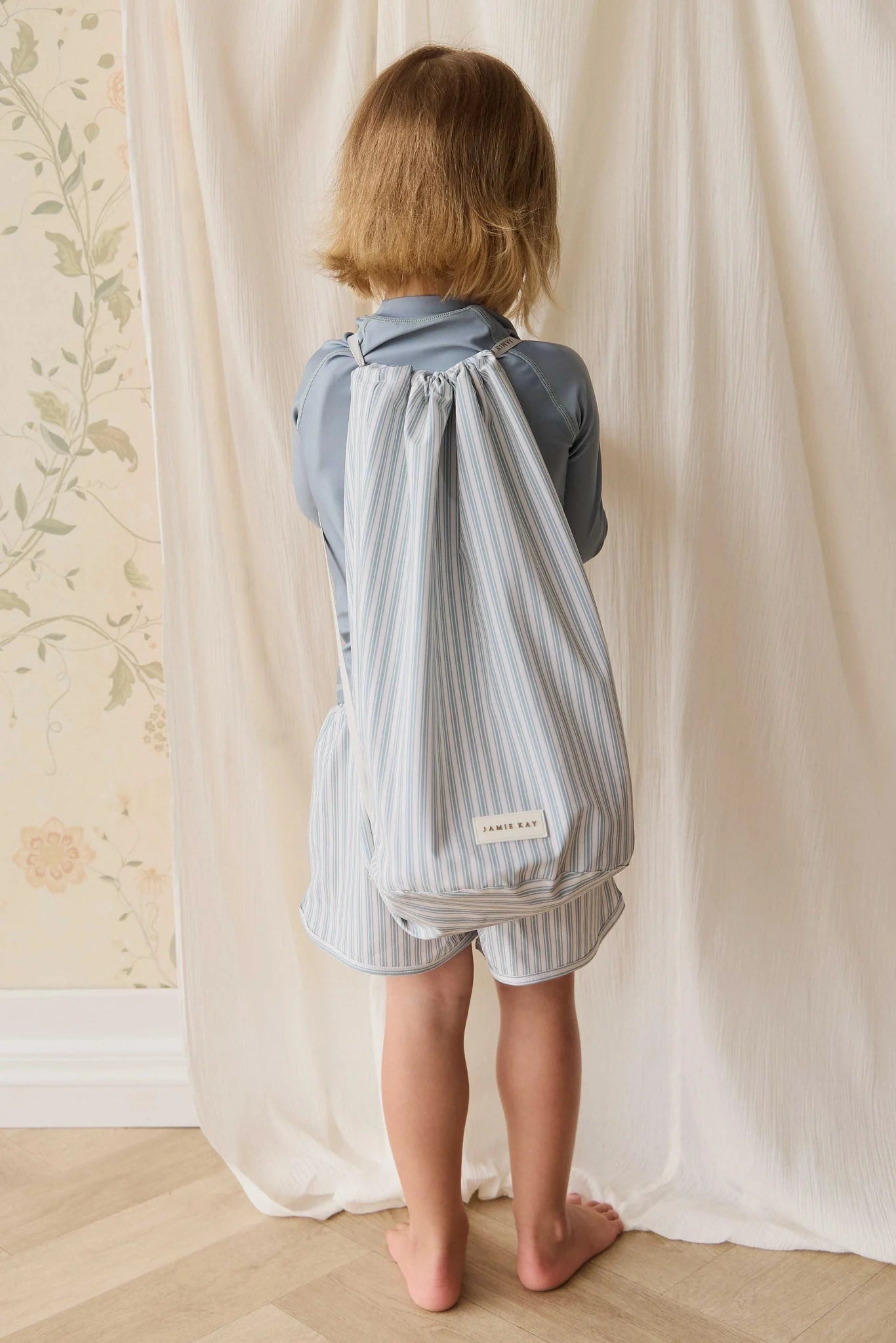 Jamie Kay Swim Bag - Variegated Stripe Cenote