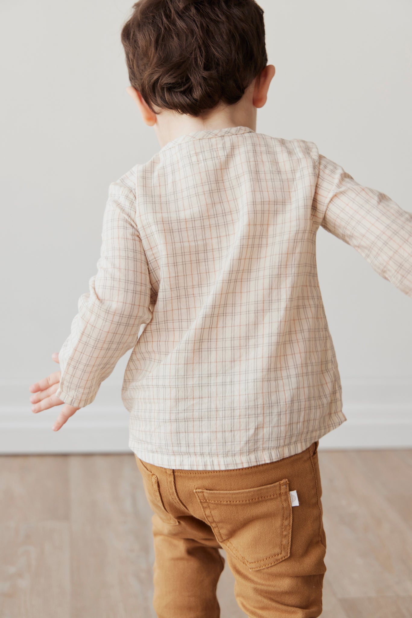 Jamie Kay - Organic Cotton Louis Top - Billy Check