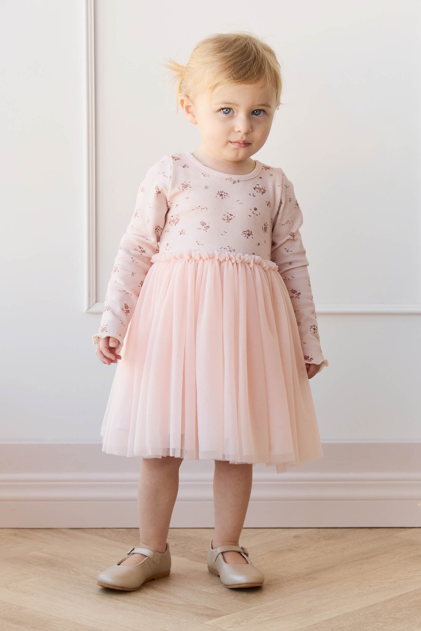 Jamie Kay Anna Tulle Dress - Petite Fleur Soft Peony