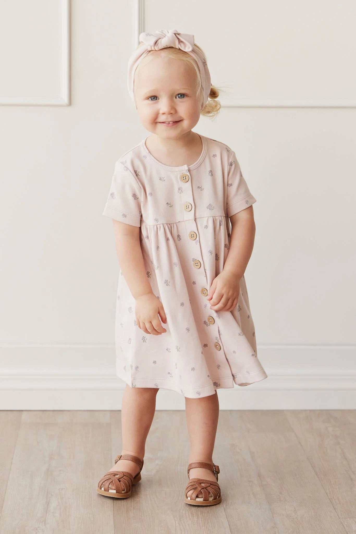 Jamie Kay - Organic Cotton Lola Dress - Meredith Violet