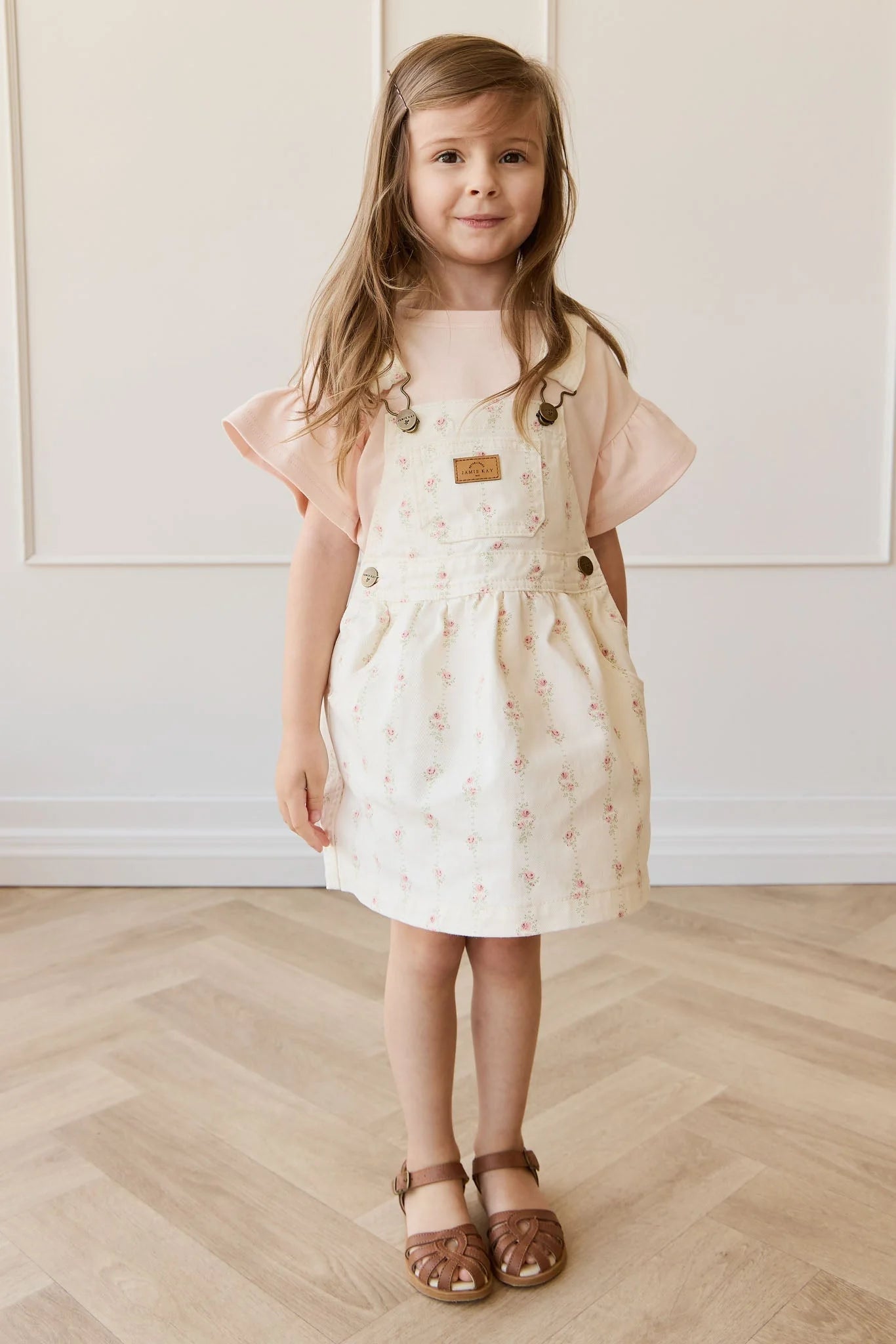 Jamie Kay Norah Overall Dress - Rose Trail