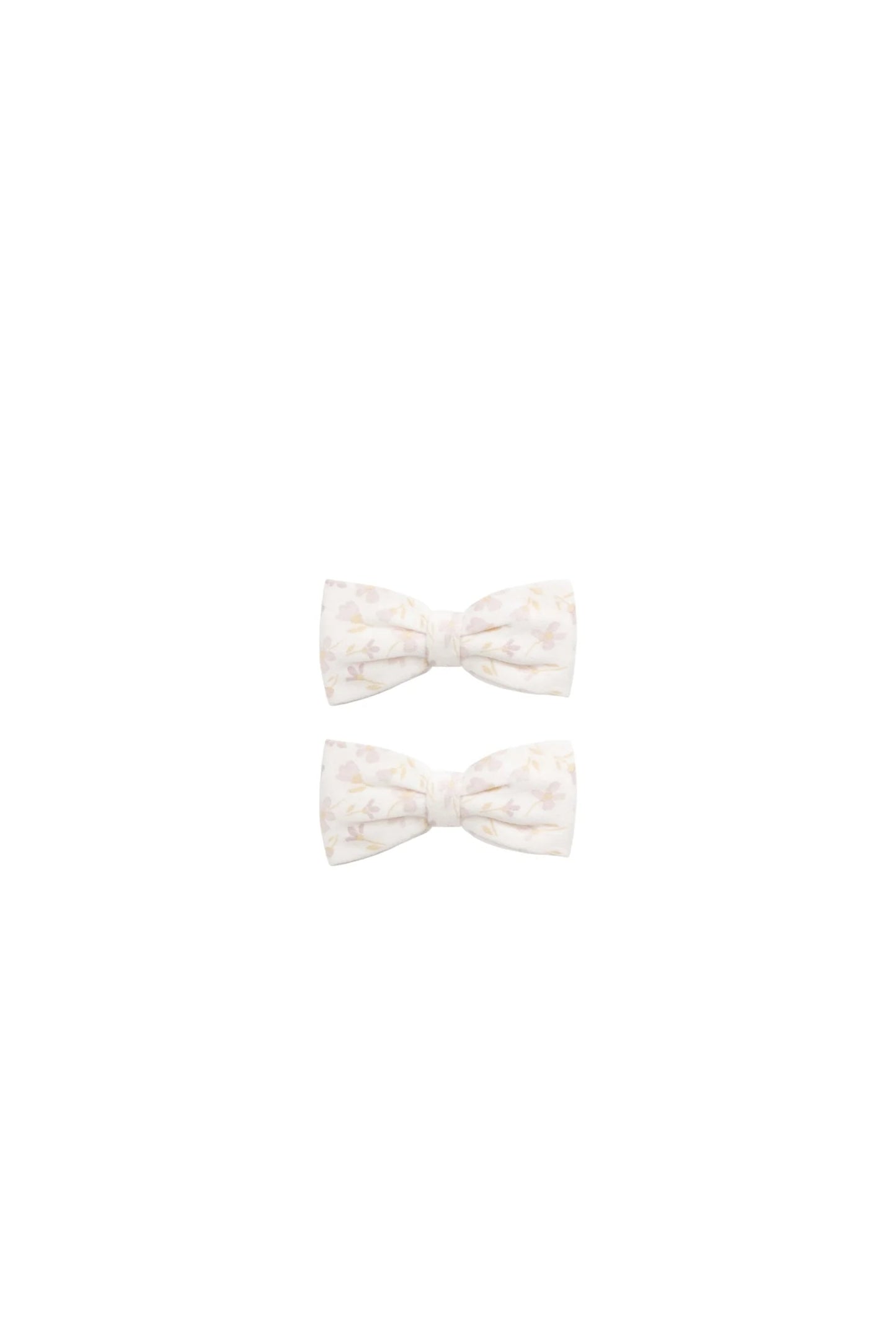 Jamie Kay Organic Cotton Noelle 2pk Bow - Aries Mauve
