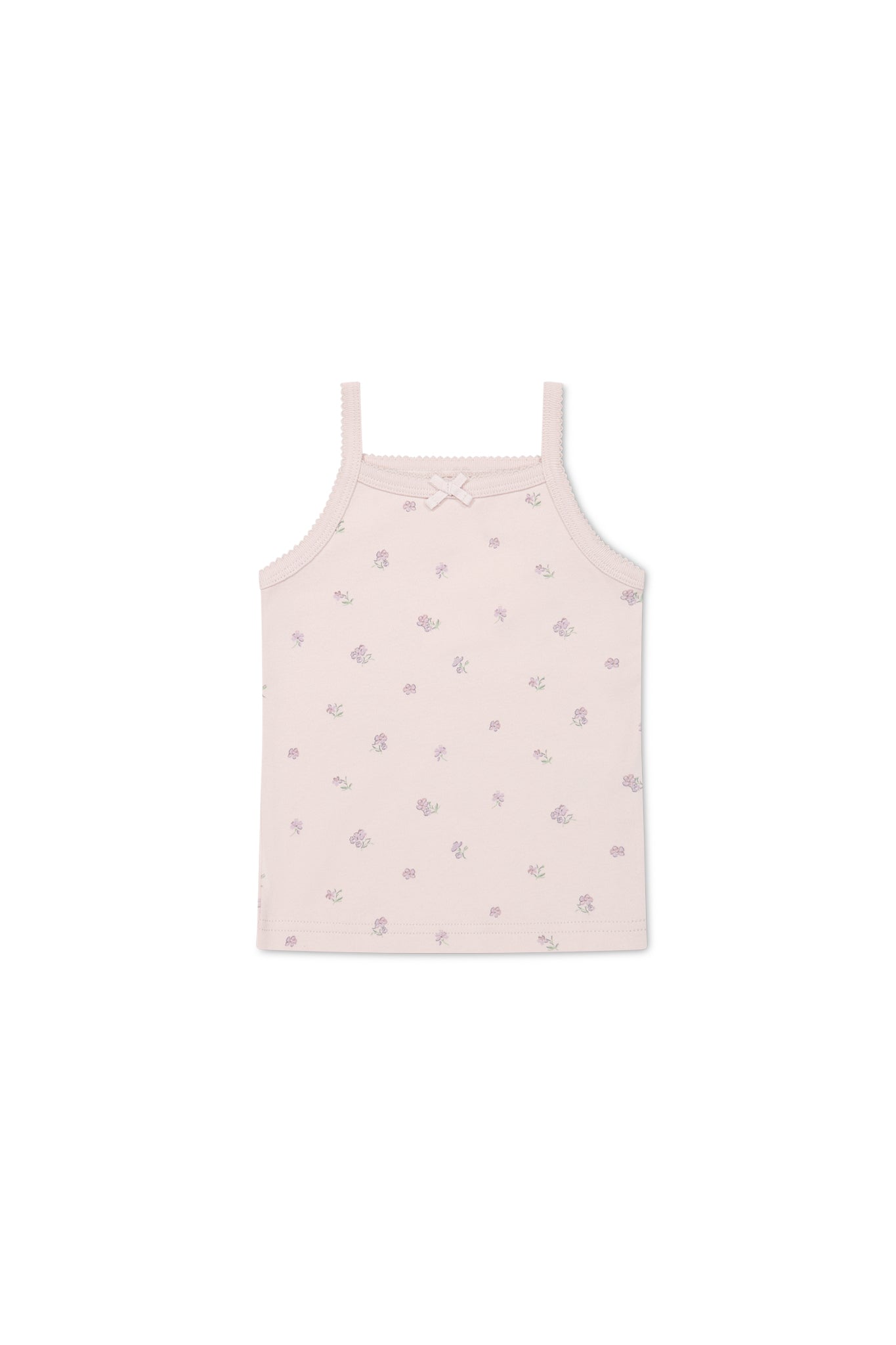 Jamie Kay - Organic Cotton Singlet - Meredith Violet