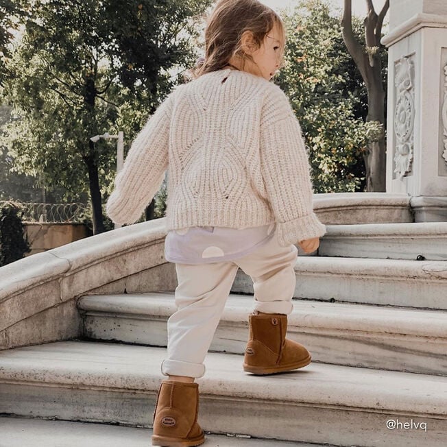 Emu Australia Wallaby Mini Boots - Chestnut