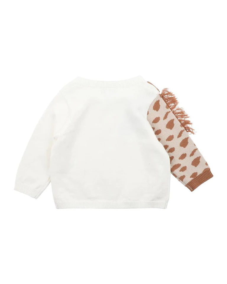 Bebe QUINN GIRAFFE CARDIGAN