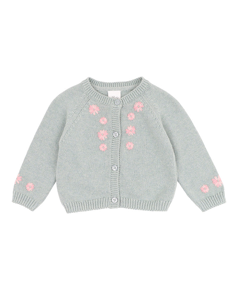 Bebe Molly Cardigan with Hand Embroidery