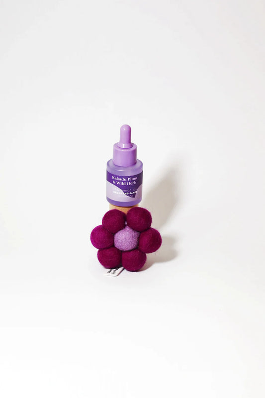 Grace & James Kakadu Plum & Wild Herb- Felt Air Freshener