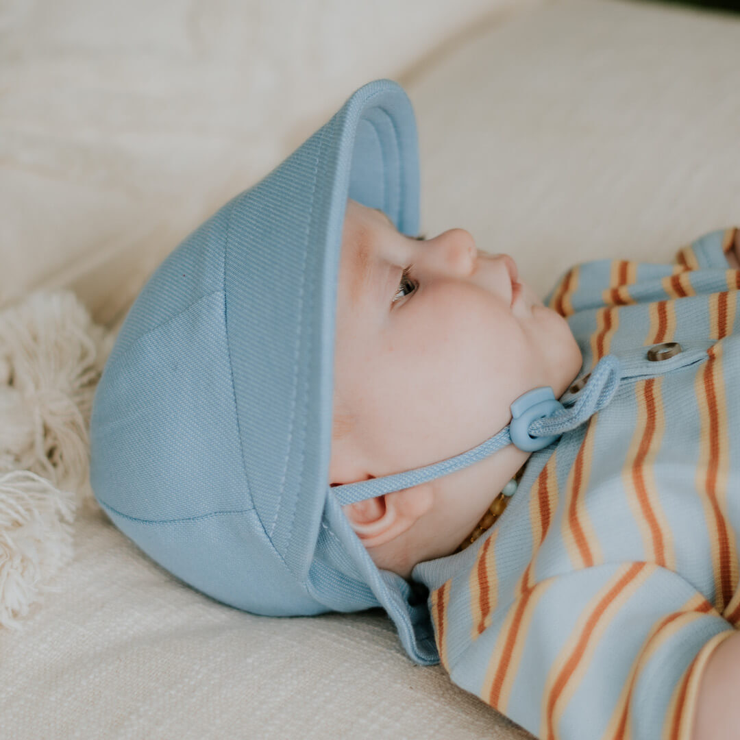 Beahead Legionnaire Hat with Strap - Chambray