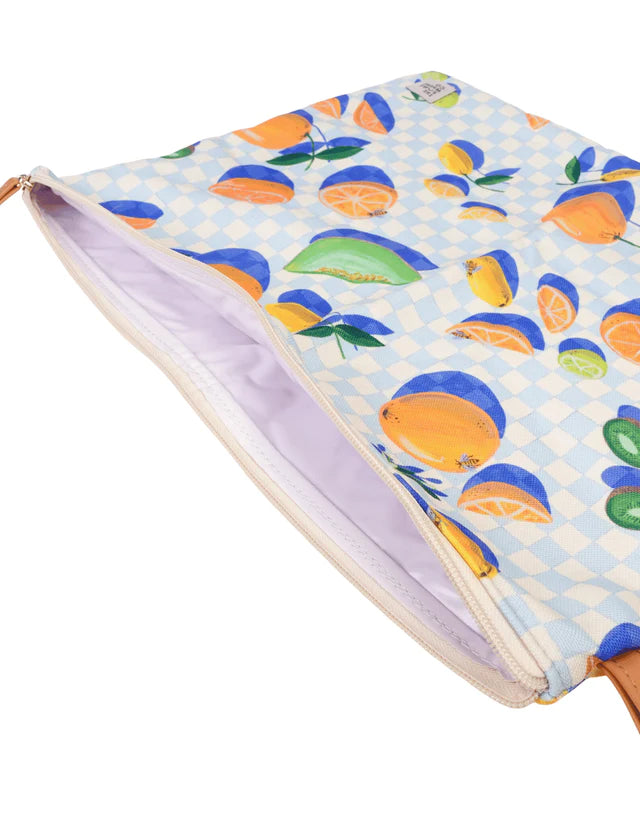 The Somewhere Co. Sorrento Citrus Large Wet Bag