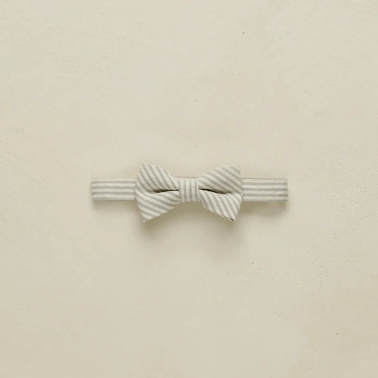 Noralee Bow Tie || Sage Stripe