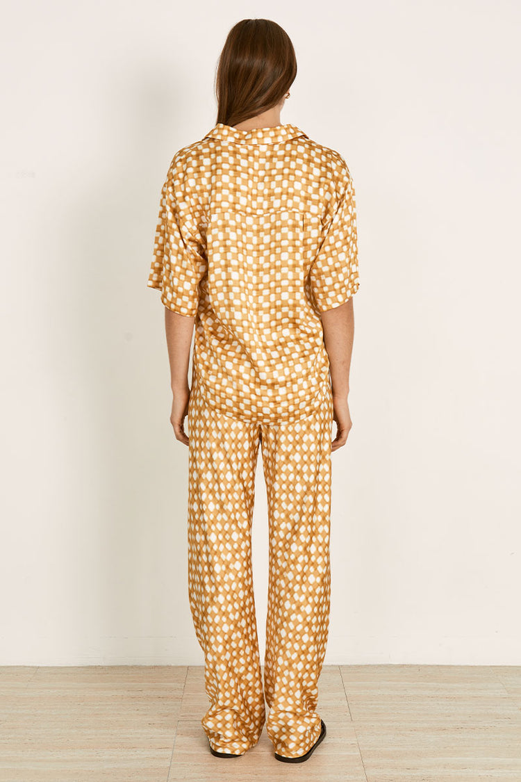 Mon Renn Lumen Pant Golden Check