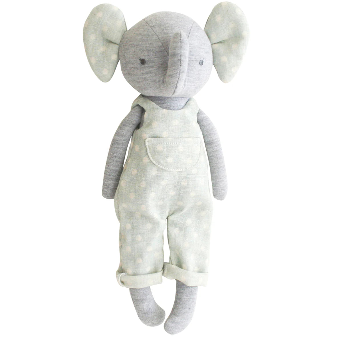 ALIMROSE Elliot Elephant 28cm Duck Egg Blue