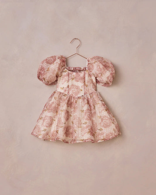 Noralee Nina Dress | Pink Peonies