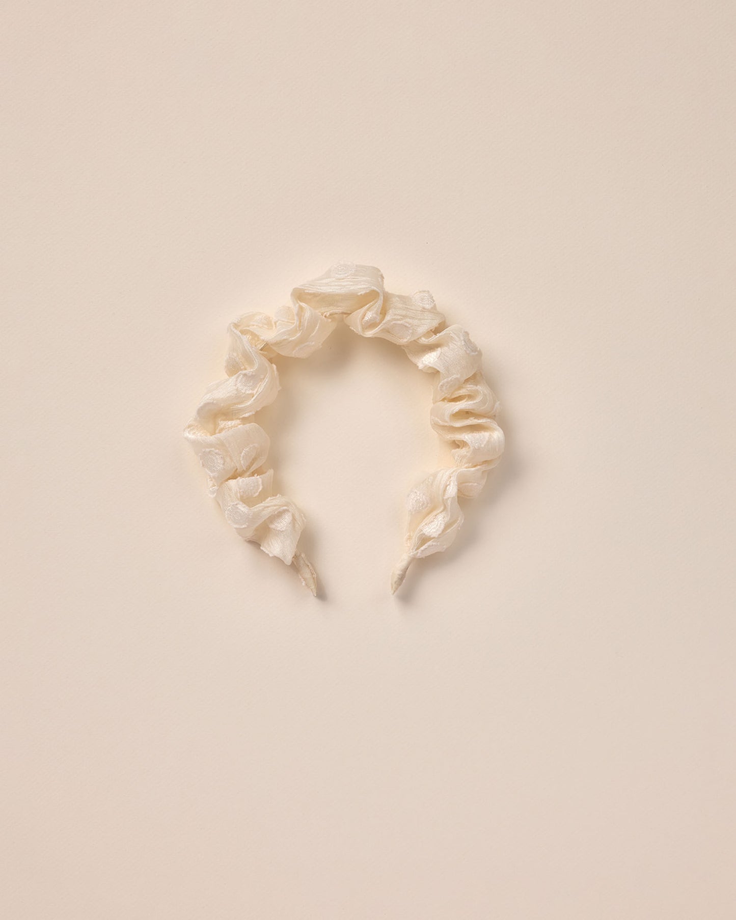 Noralee Gathered Headband || Dotty