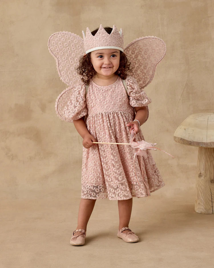 Noralee  Luna Dress | Rose Embroidered Daisy