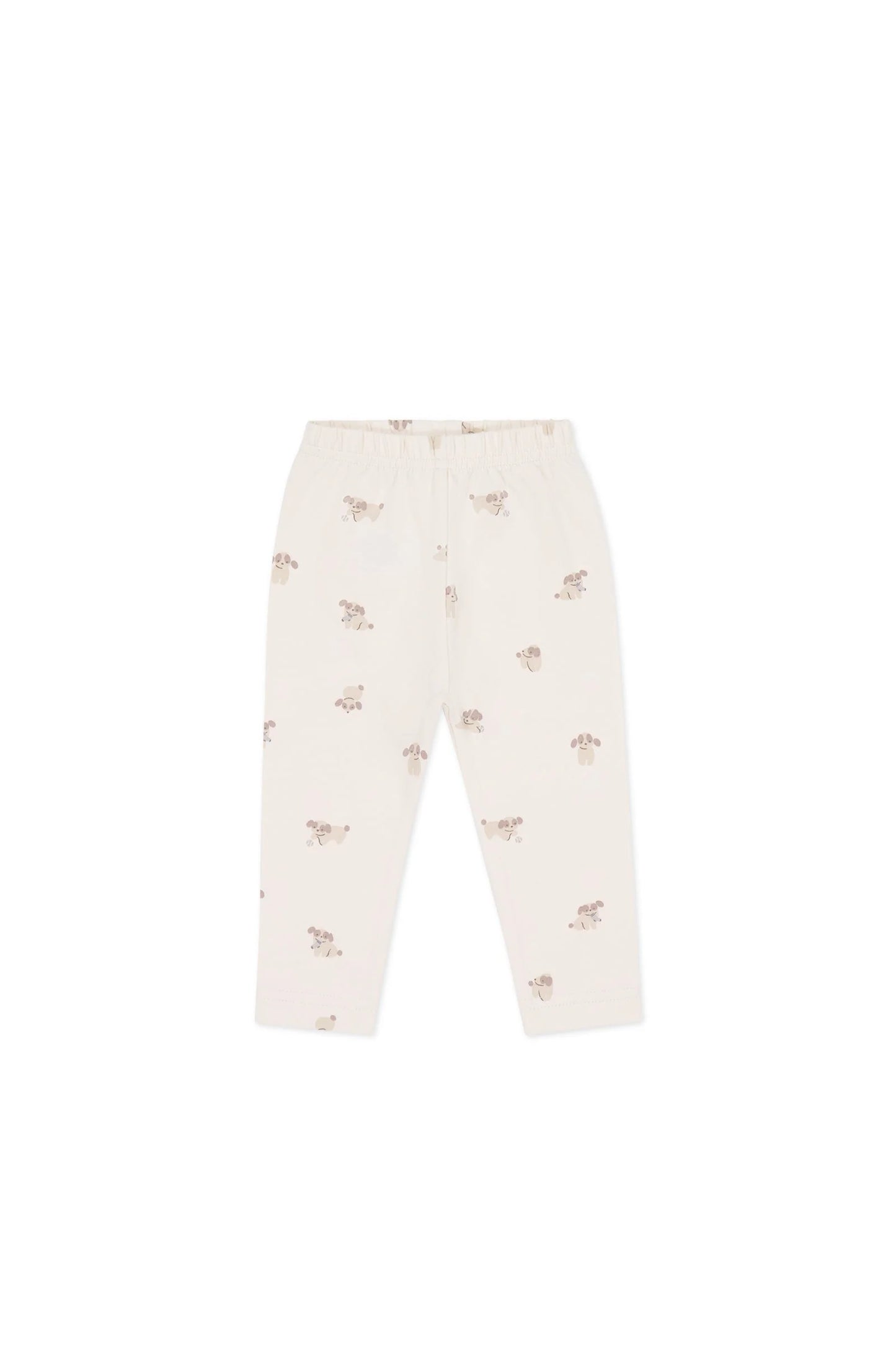 Jamie Kay Organic Cotton Everyday Legging - Sasha Puppy Tofu