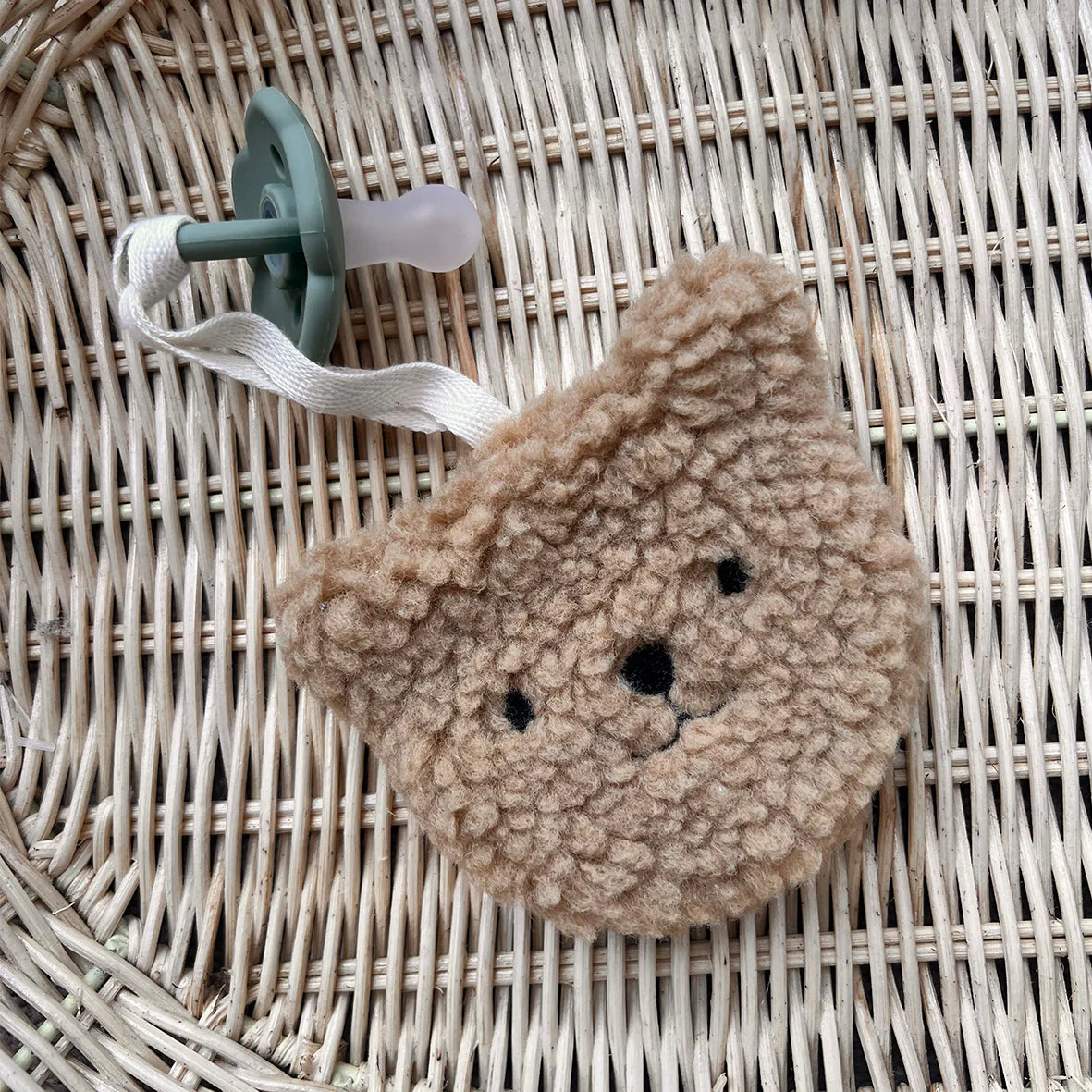 ALIMROSE Sherpa Paci Comforter Caramel Bear
