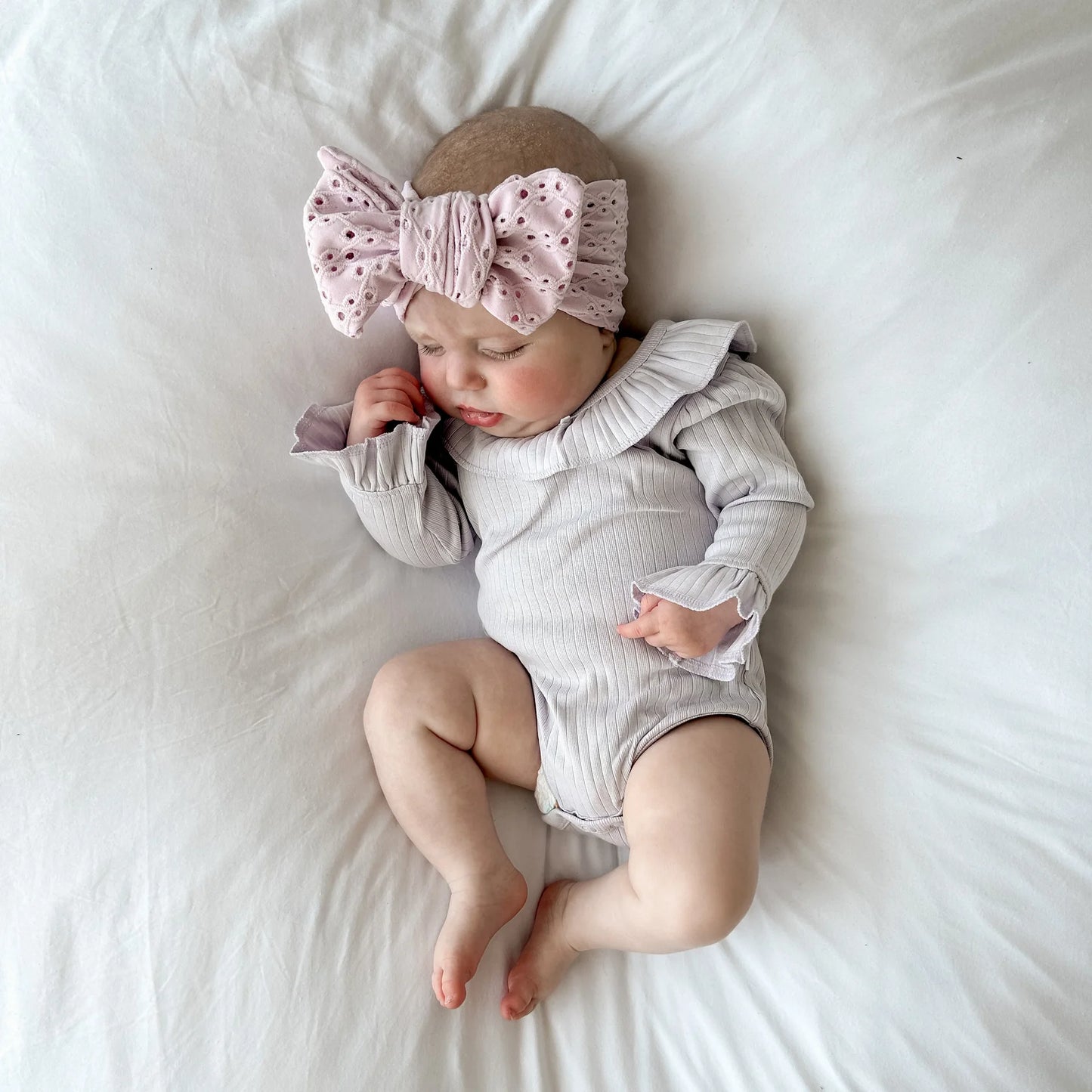 Aster & Oak - Grace Floral Flutter Onesie