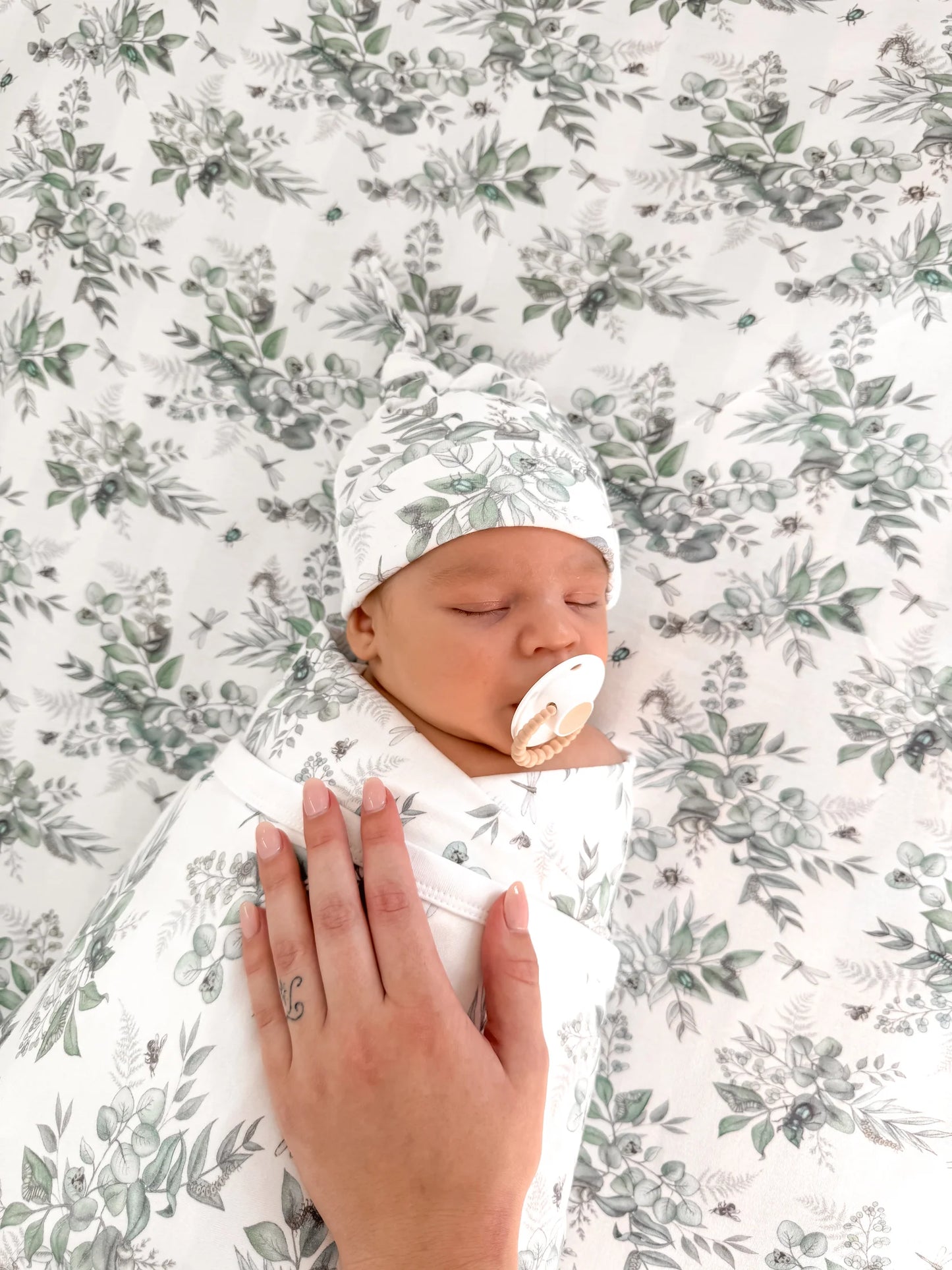Aster and Oak Snuggle Bug Knot Hat