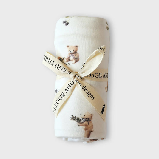 Fledge And Thread Stretch Wrap - Bear with Berries