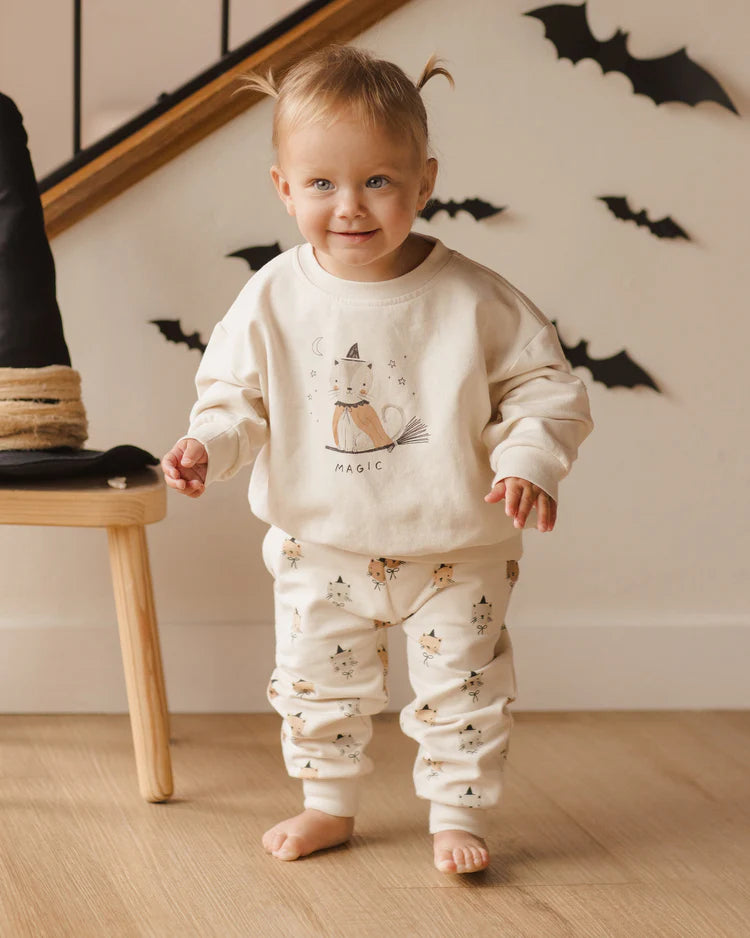 Quincy Mae - Relaxed Fleece Sweatshirt Magic