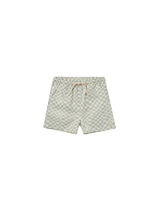 RYLEE & CRU boardshort | seafoam check