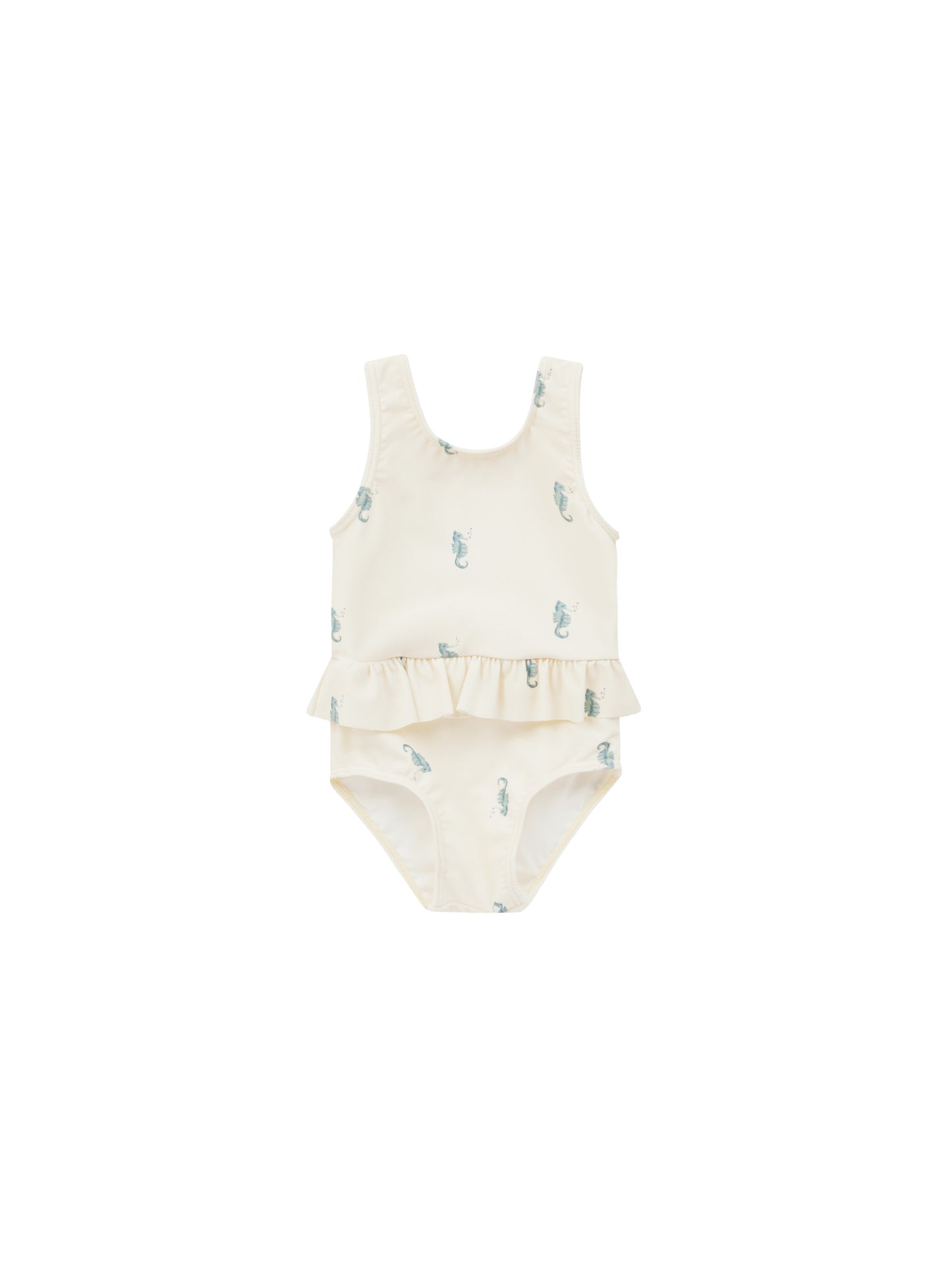 Rylee & Cru Skirted One-Piece || Seahorse