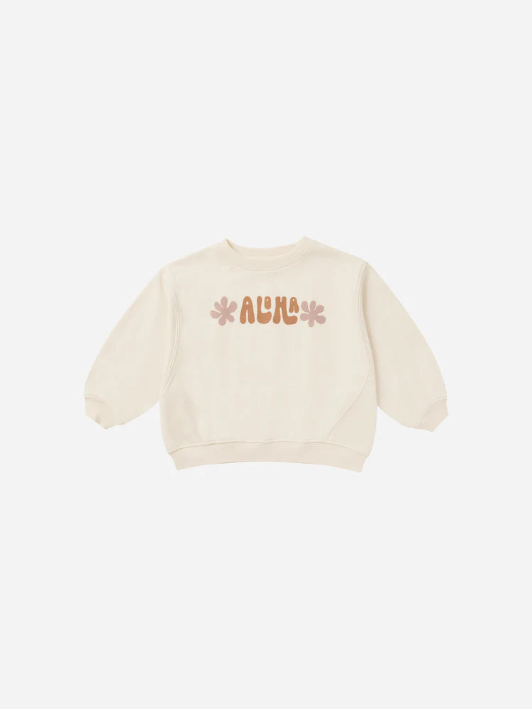 Rylee & Cru Oversized Sweatshirt || Aloha