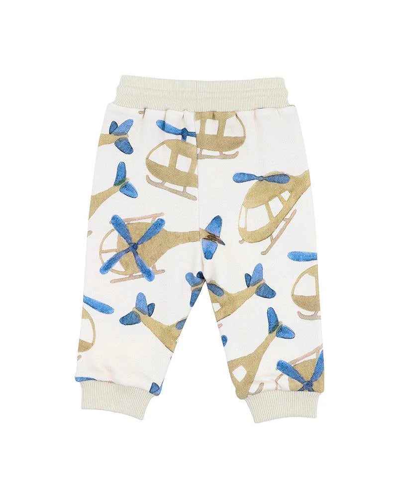 HIGH FLYER PRINT TRACK PANTS