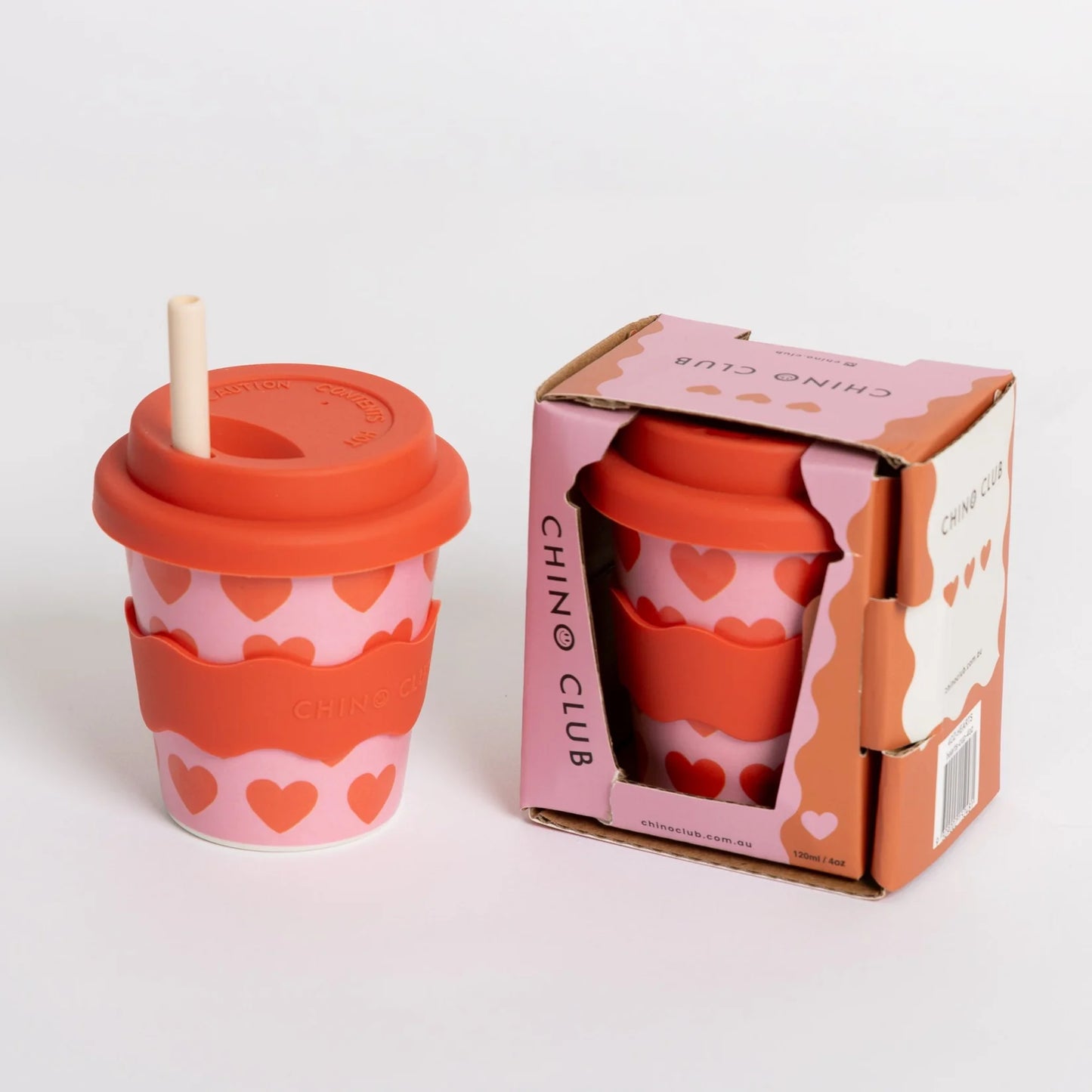 Chino Club - Hearts Babychino Cup 4oz