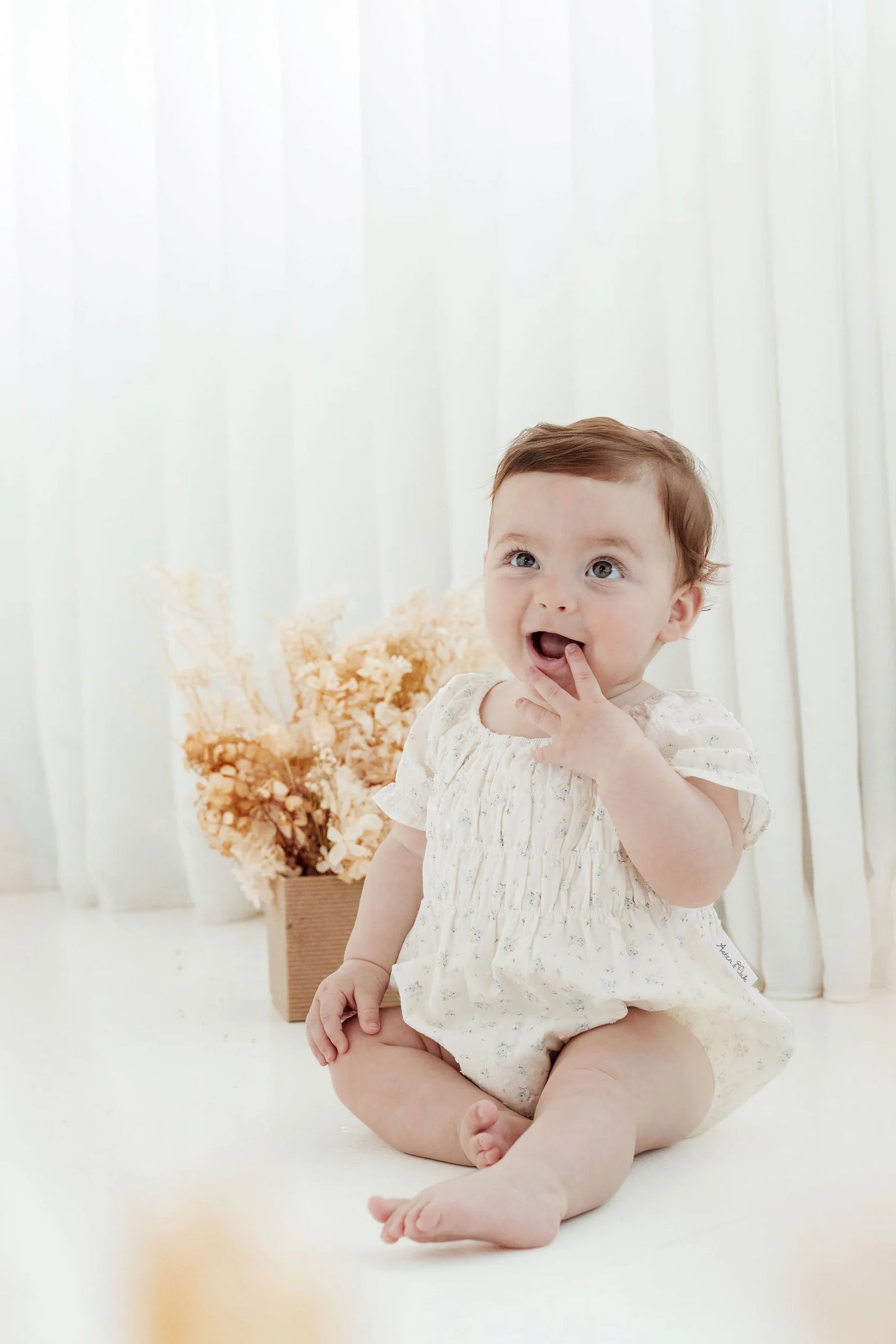 Aster & Oak - Sofia Floral Bubble Romper