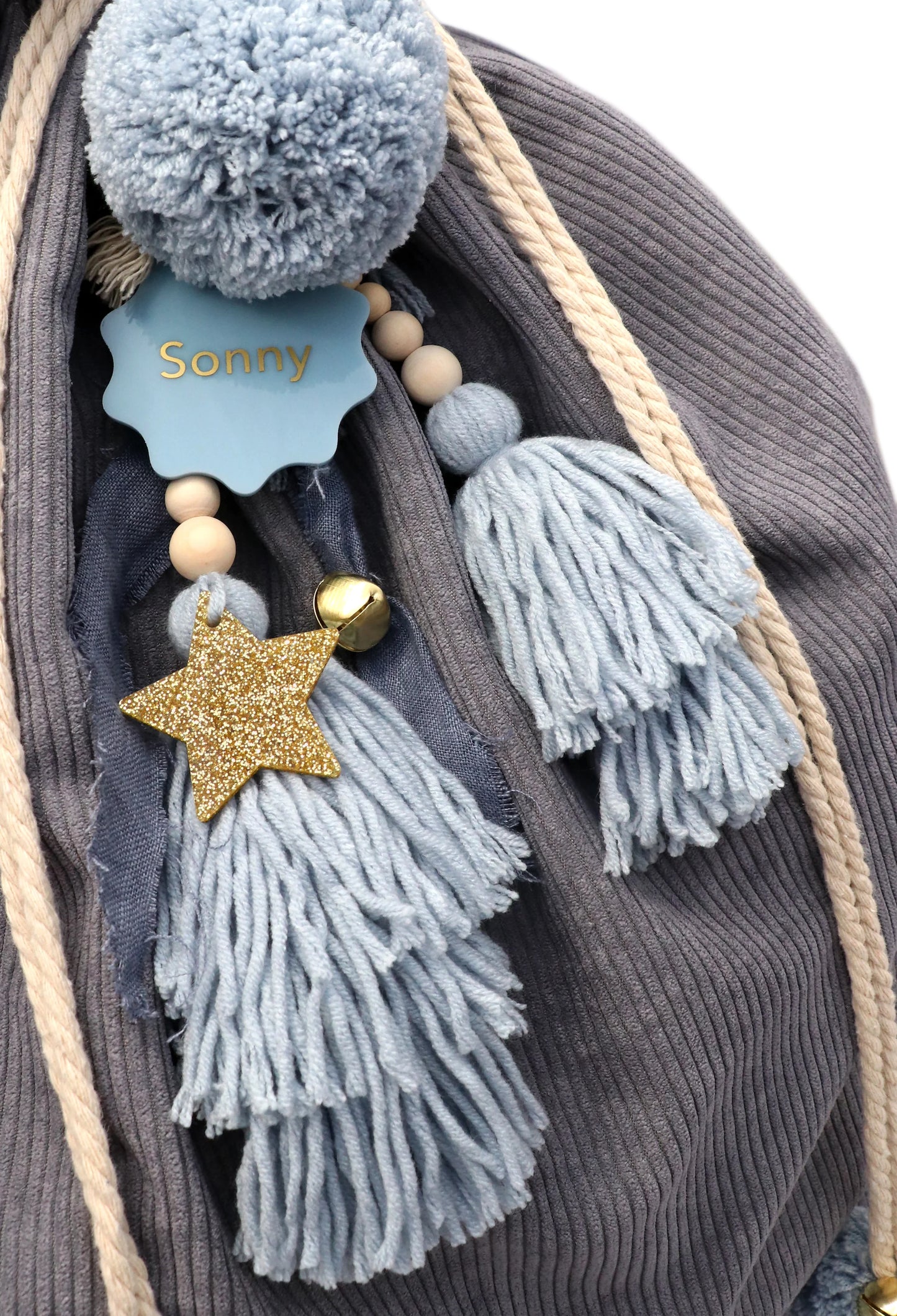 Hello Marla Corduroy Santa Sack - Assorted