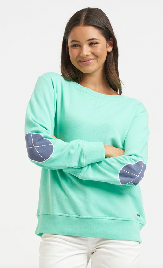 Est 1971- Classic Sweatshirt- Apple Green/ Old Navy