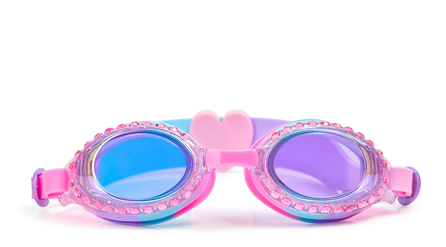 Bling2o Classic Bubblegum Blue Swim Goggles