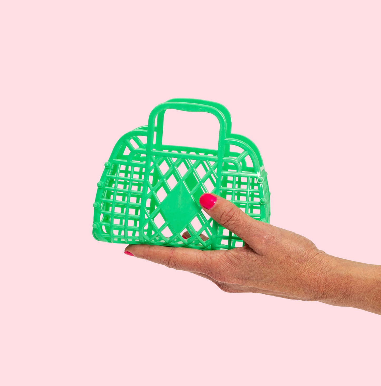 Sun Jellies Mini Retro Basket Jelly Bag