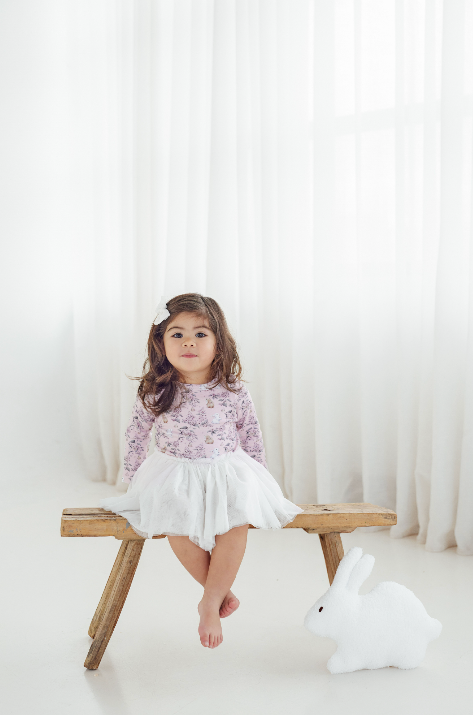 Aster & Oak Bunny Friends Tutu Dress