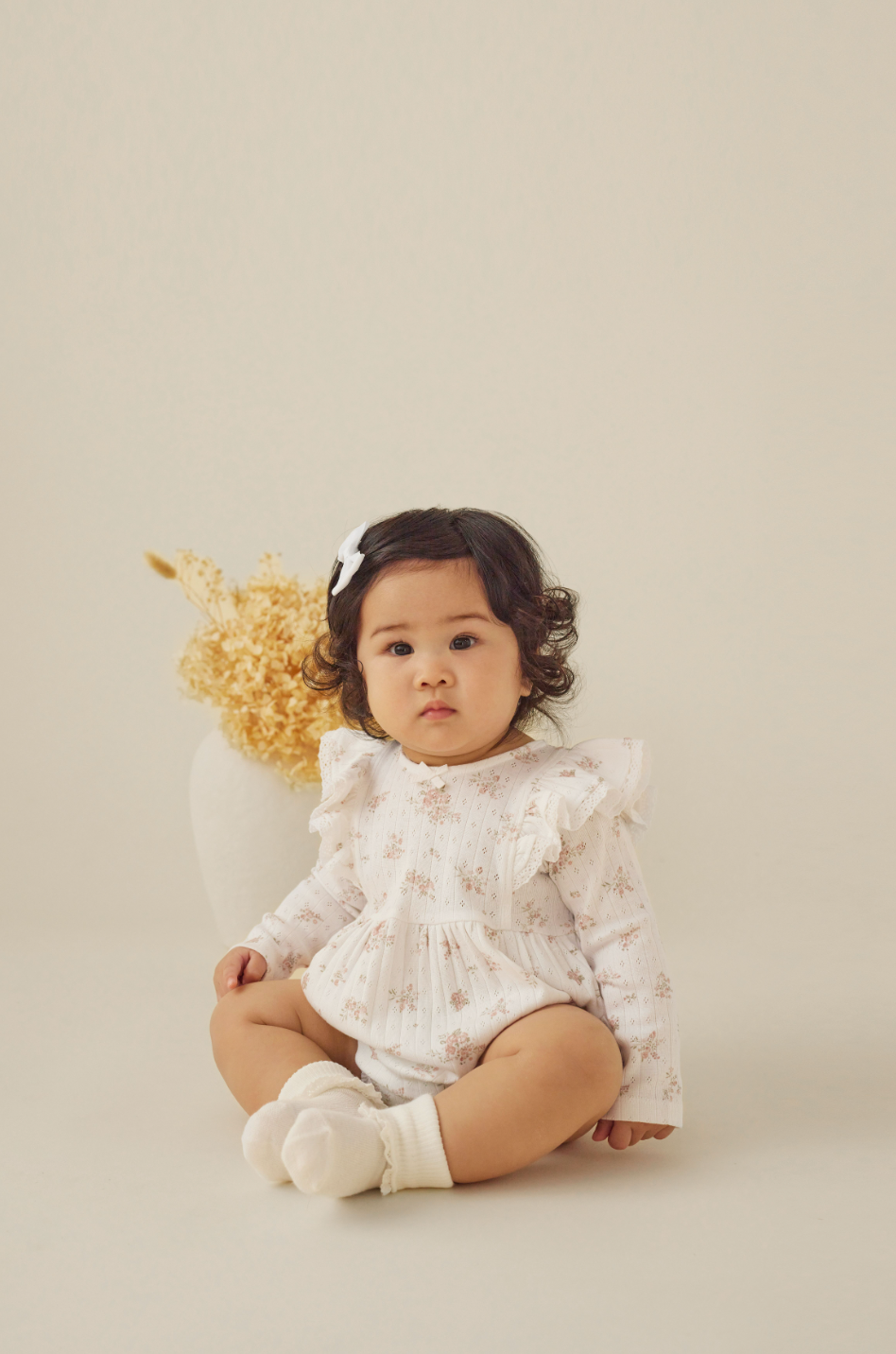 Aster & Oak Posie Floral Bubble Romper